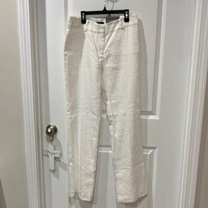 Ann Taylor size 4 White Boot Leg Pants